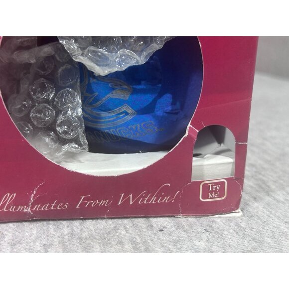 Boston Blue Sox Fenway Laser Etched Christmas Ornament Lights Up - Picture 3 of 7